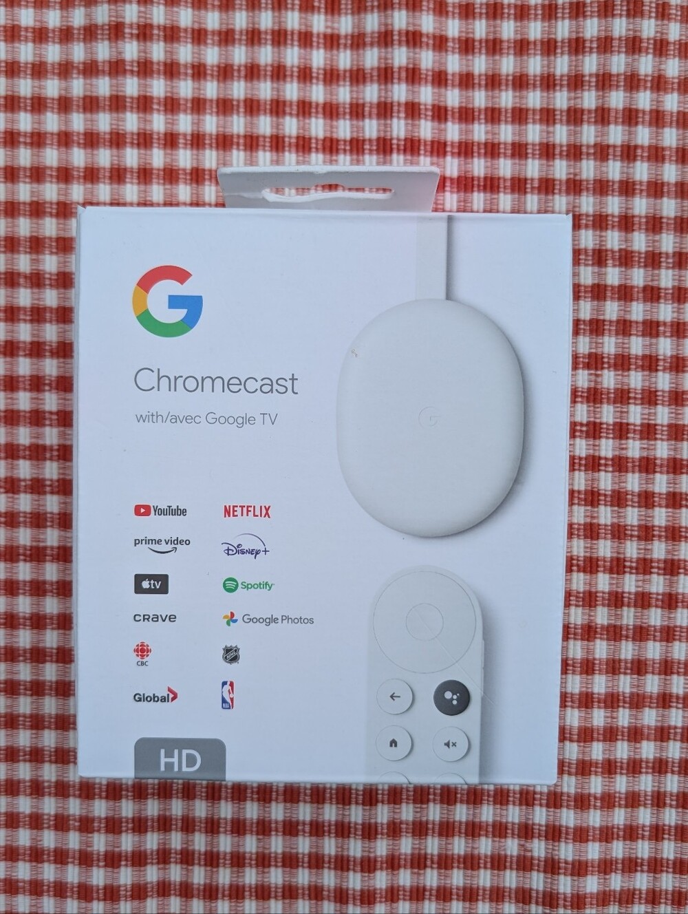 Brand New Google Chromecast with Google TV HD